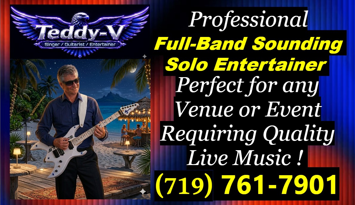 Teddy V  (Singer / Guitarist / Entertainer)